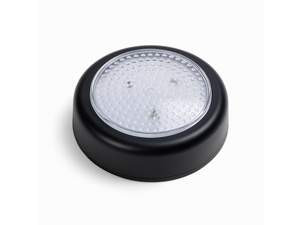 Lámpara LED táctil negra Sanda SD 5721B