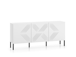 Aparador FURNLUX Clearing (Blanco, Madera Contrachapada - 170X37X77 Cm)