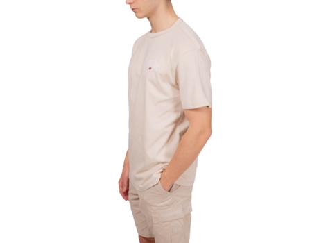 Camiseta de Hombre TOMMY JEANS Beige (3XL)