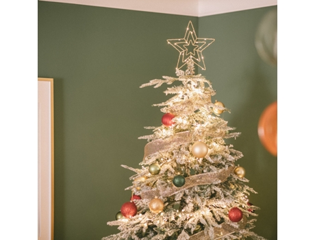 Estrella LED para Árbol de Navidad Metal con Batería Jaione LEDKIA