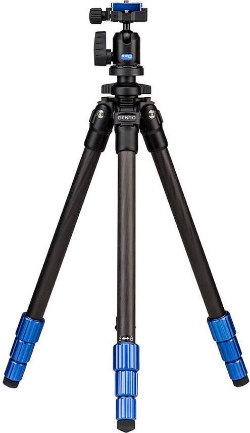 Trípode BENRO Tsl08 Carbono +N00 (Tipo bola - Altura Máxima: 14,6 cm - Carbono)