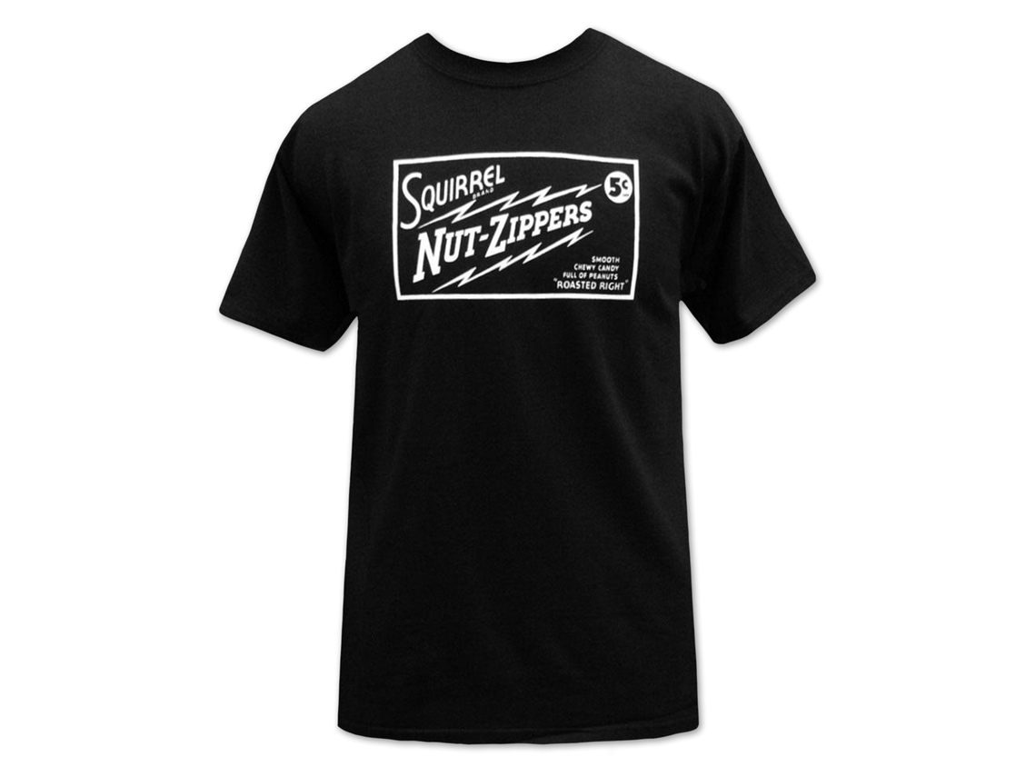Squirrel Nut Zippers Roasted Right Logo Rockinstone Size:m