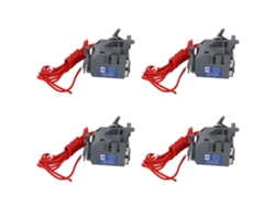 4 Piezas De Disparador De Derivación Mx 250/320 Para Disyuntor Con Control Remoto Ac230v, Accesorio De Montaje Izquierdo