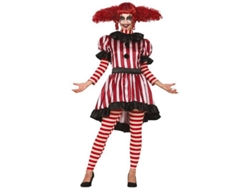 Disfraz de Mujer GUIRCA payaso risueño (Tam: S)