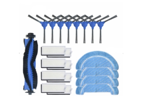 Para cecotec conga 1790 ultra hepa filter mop pano escova lateral principal