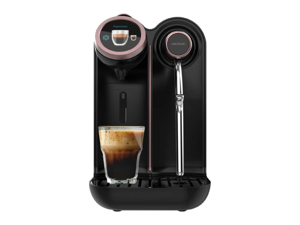 Cecotec Cafetera De Cápsulas Power Caps Spin. 1400w, 20 Bares, Compatible Cápsulas Nespresso, 1.5l Depósito Agua