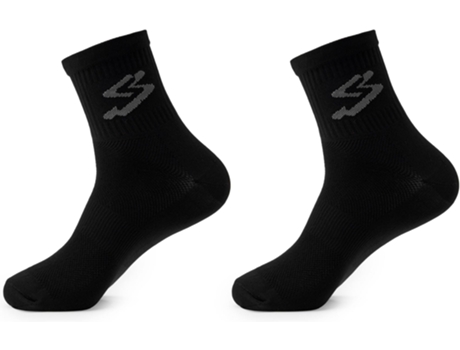 Calcetines para Unisex SPIUK SPORTLINE Calcetin Pack Ud Top Medio Negro