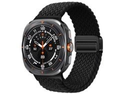Correa de nailon ultratrenzado para Samsung Galaxy Watch con hebilla magnética CSYY (47 mm)