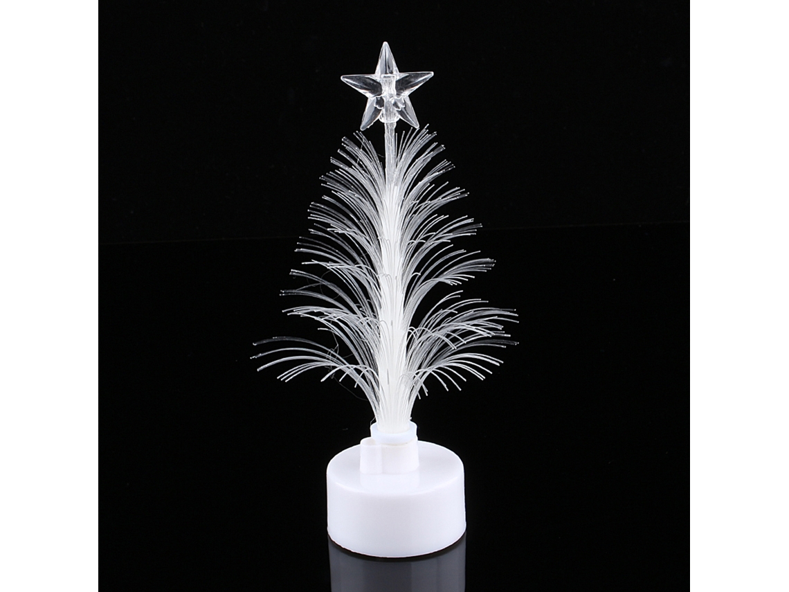 Mini Lámpara De Luz Nocturna Led De Fibra Óptica Colorida Para Árbol De Navidad, Regalo De Navidad