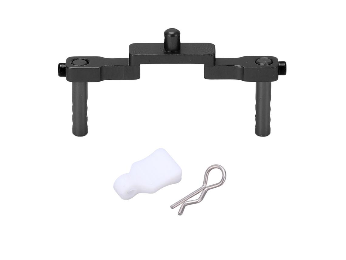 Columna Delantera Rc Para Coches Rc En Aleación De Aluminio Cnc Axial Scx24 1/24 Negra
