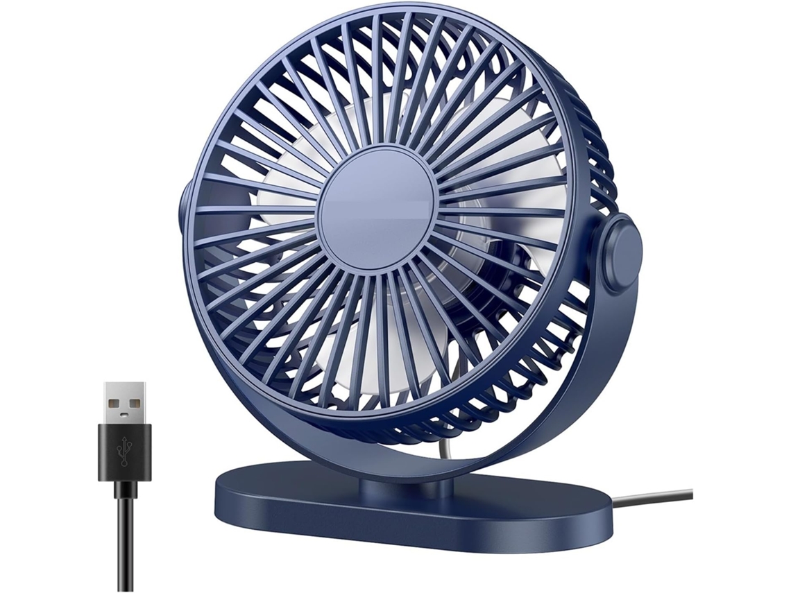 Ventilador 3 V Ajustable Portátil Silencioso Portátil