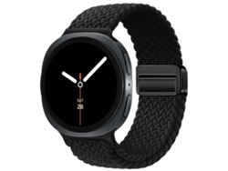 Correa para Samsung Galaxy Watch 8/8 Classic - Nylon trenzado con hebilla magnética clásica