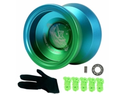 Ats-yoyo De Aluminio Yoyo Ball Con Cuerdas Adicionales Ideal Para Niños Principiantes