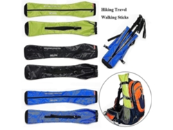 Bolsa plegable para bastones de senderismo y trekking, ideal para guardar bastones y transportar equipo de alta calidad.