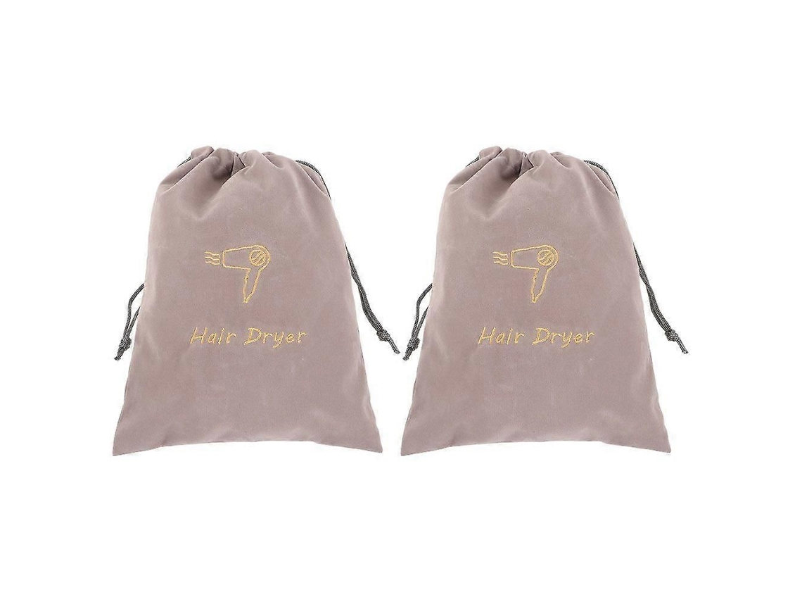 Conjunto De 2 Bolsas Organizadoras Para Secador De Cabelo, Bolsa Portátil Para Secador De Cabelo, Bolsa Multiuso