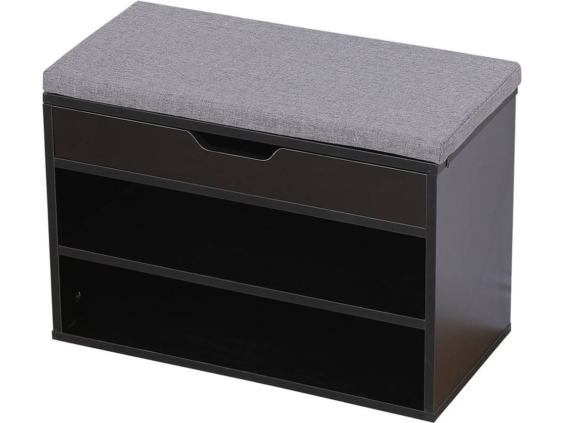 Armario para Zapatos HAPPY GARDEN Alan (MDF - 60 x 29.5 x 42 cm)