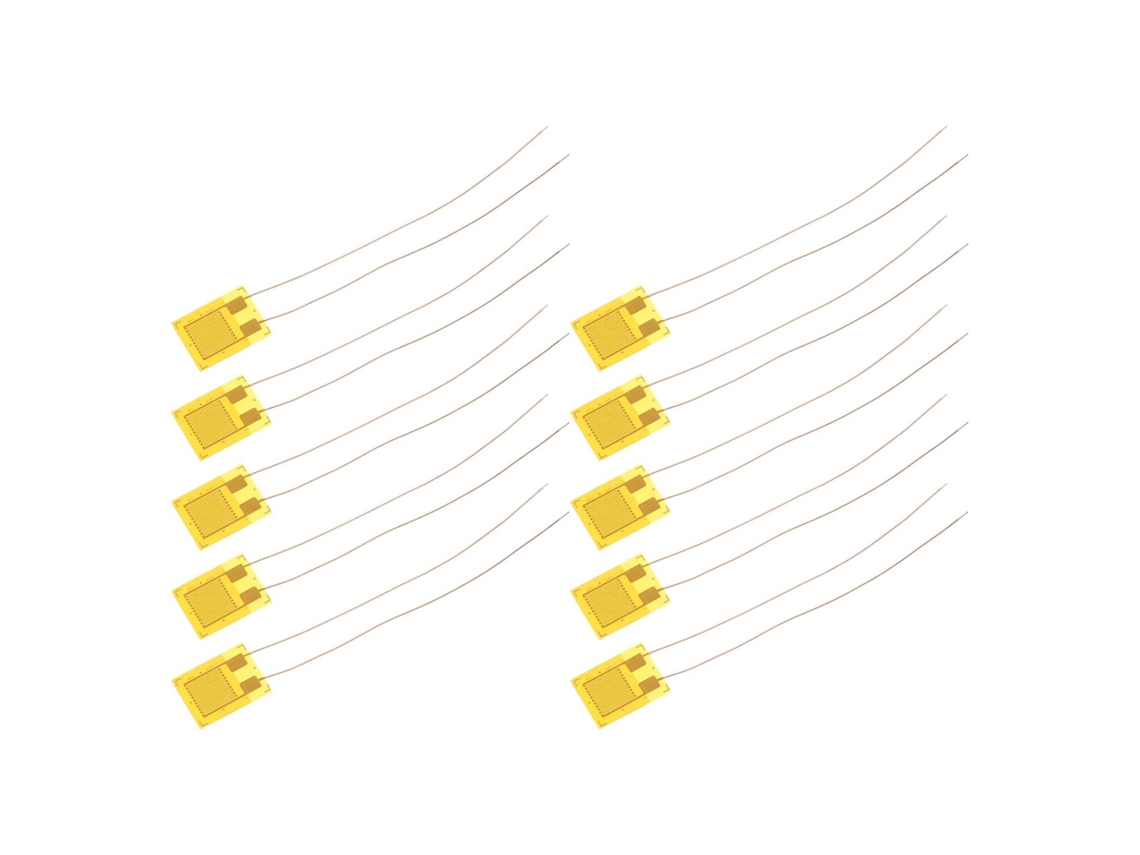 10 Galgas Extensométricas De Plástico Con Cable De 120 Ω, Sensores De Alta Presión