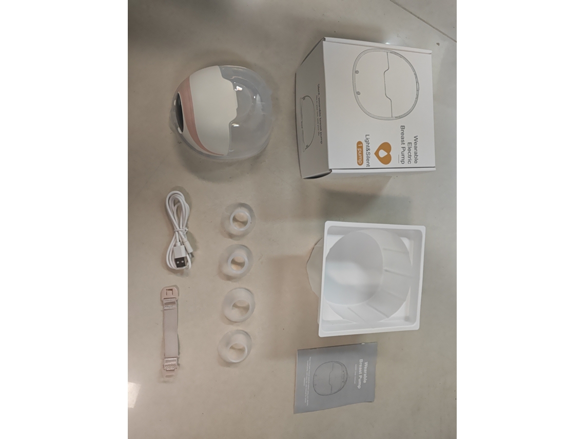 Bomba De Leite Portátil Sem Mãos Wearable Elétrica Sem Fio Silenciosa 3 Modos 9 Níveis 240ml Bpa-free