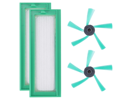 Acessórios de Aspirador 2 unids/lote de piezas de polvo para filtro hepa de repuesto vorwerk kobold vr200 vr200 + 2s