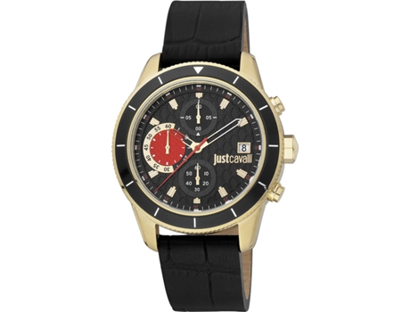Reloj para Mujer JUST CAVALLI JC1G215L0025 Negro (Piel)