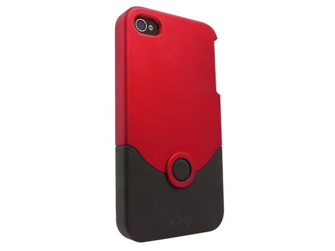Carcasa iPhone 4 IFROGZ Luxe Rojo