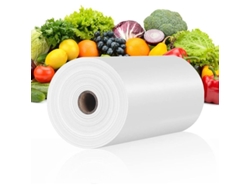 Rollo De Bolsas De Plástico Para Productos De 25 X 35 Cm, Para Frutas, Verduras, Pan, Bolsas Transparentes Para Almacenar Alimentos En La Cocina.