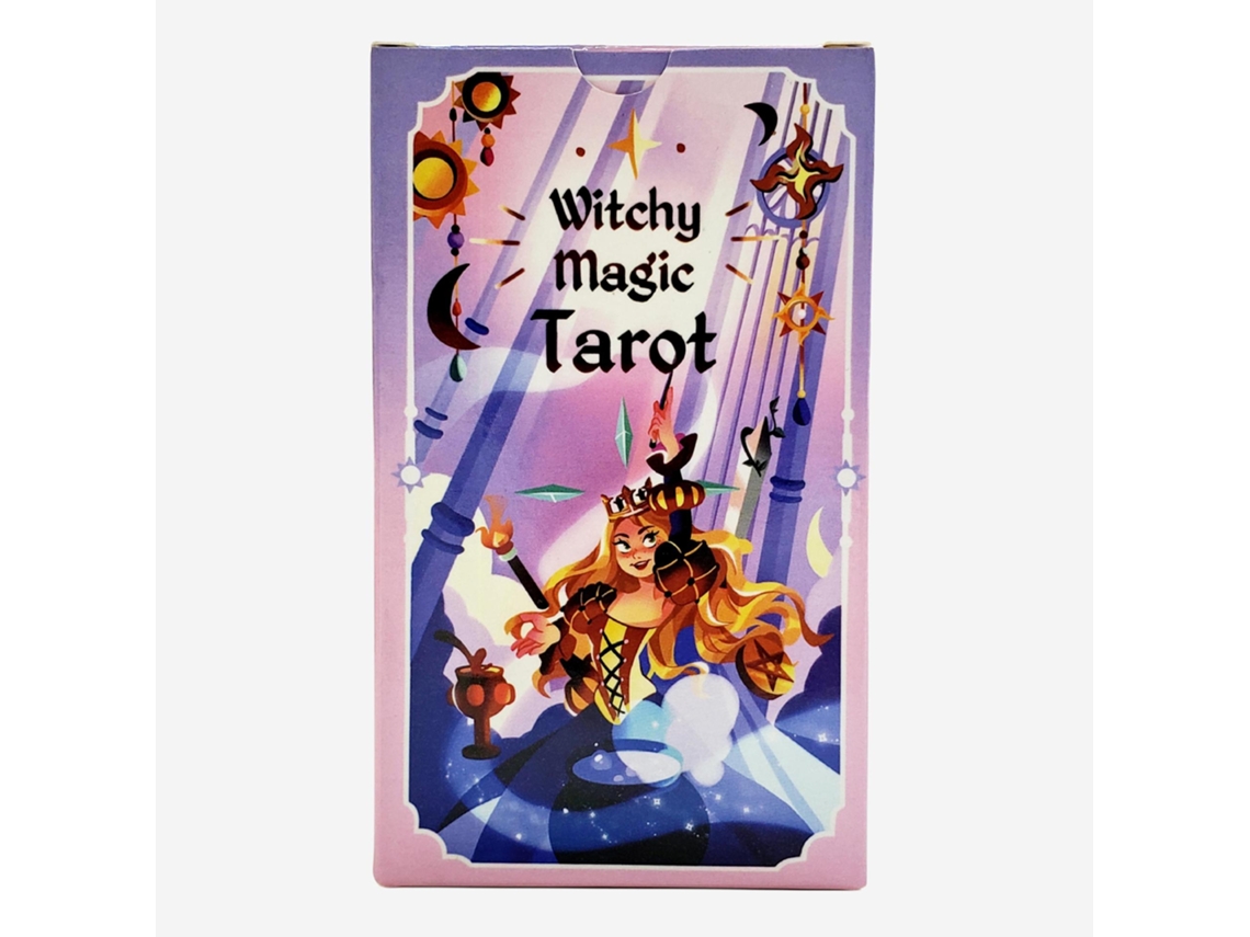 Nuevo juego de cartas de tarot de 12x7 con magia de bruja MDUG