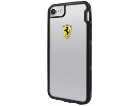 Funda Apple iPhone 7/8/Se 2020 FERRARI Anti-Choque (Transparente)