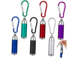 Mini Linternas Led De Aluminio De 12 Piezas Para Acampar Con Funciones Prácticas Y