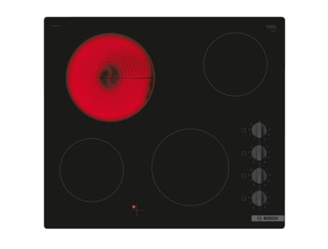 Placa de Vitrocerámica BOSCH PKE611CA8E (Eléctrica - 59.2 cm - Negro)