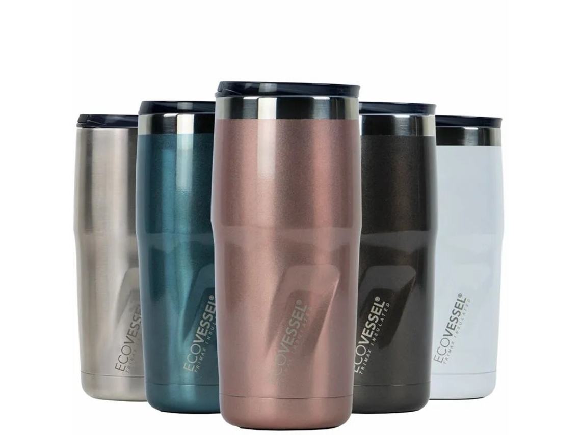 Botella Térmica ECOVESSEL Acero Inoxidable (Multicolor - 473 ml)