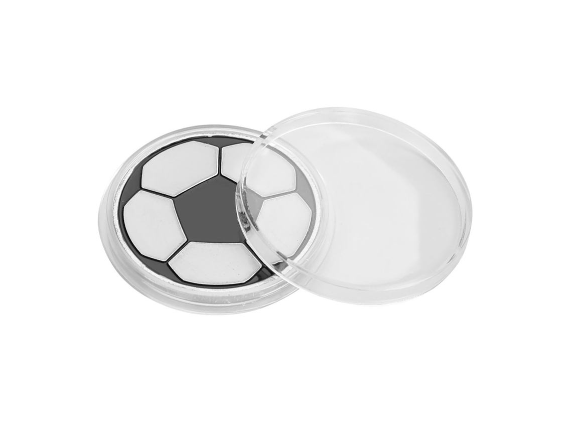 Vlrla-2026moneda De Lanzamiento Para Árbitro De Fútbol Fútbol Sala Con Estuche Para Elegir Bando