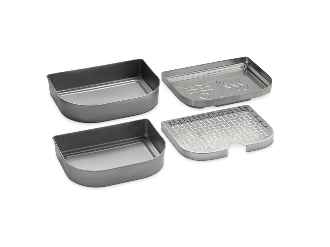 Weber 6613 Lumin Compact Versatility Grill Kit Argento