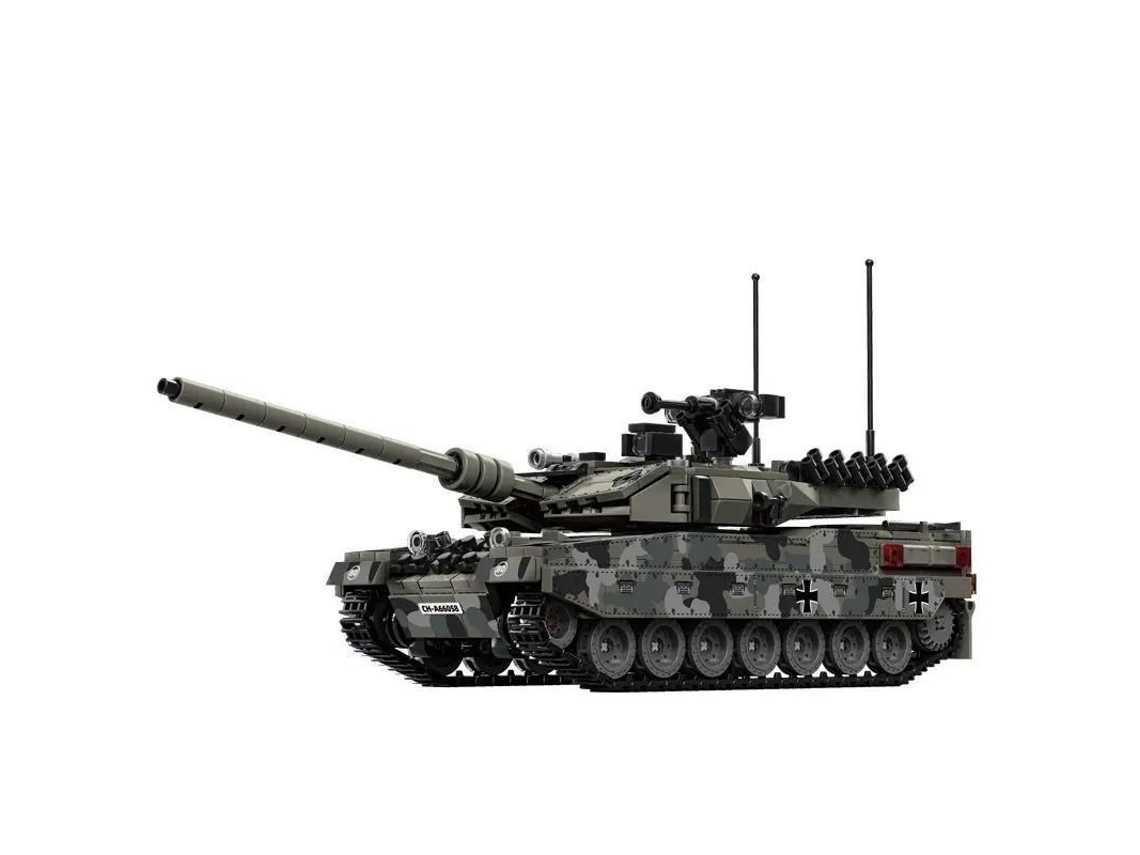 o Modelo de Blocos de Montar da Série Militar do Tanque Pesado Leopard 2a7 É uma Escolha Ideal para Presentes de Natal. MDUG