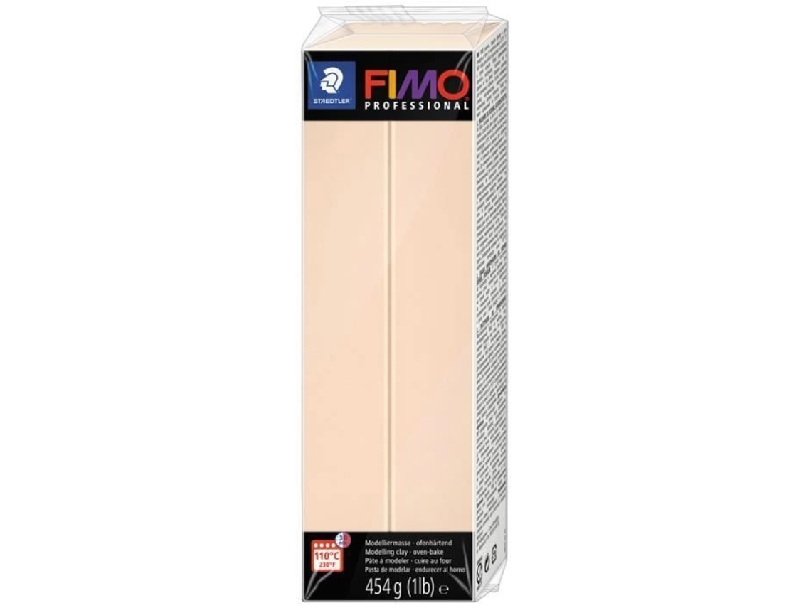 Pasta Fimo Profesional - STAEDTLER - Beige 44 - 454 g - Pasta Fimo Avanzada para modelar