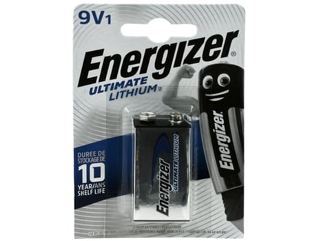 Pila ENERGIZER Ultimate litio PLC FR22 9V-Bloco blíster