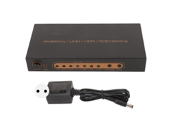 Extrator De Som Interface Multimídia Hd 4k 60hz Hdr Earc Arc Conversor Adaptador Eu