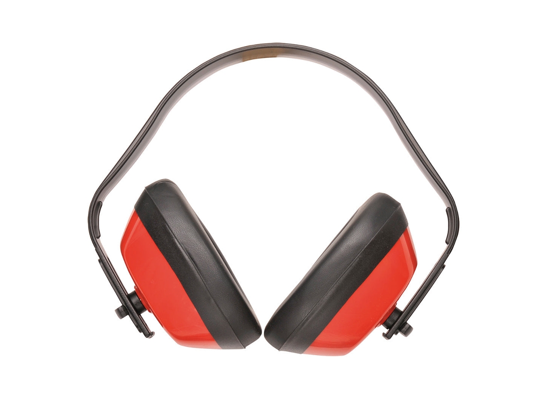Protectores Auditivos Classic Pw40: Confort Y Seguridad Rojo
