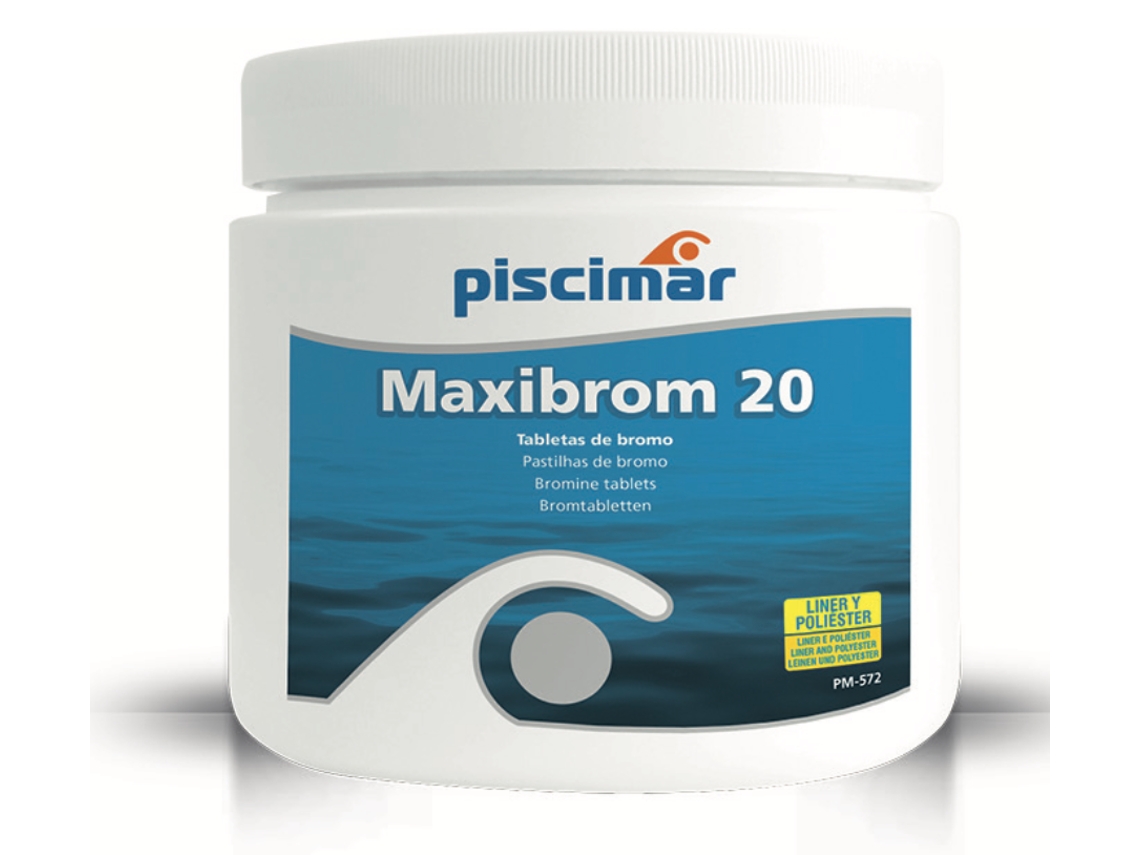 PM-572 MAXIBROM 20 - Pastillas de bromo 5 KG