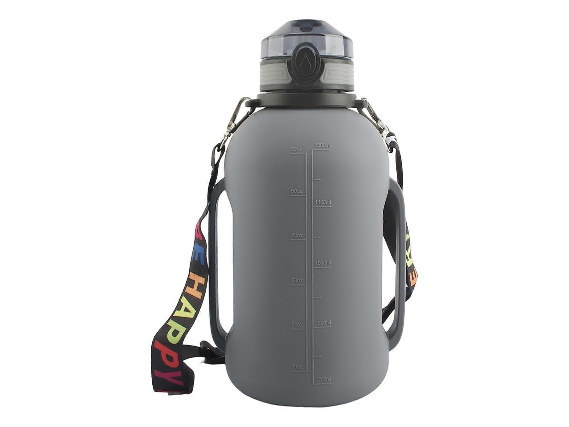 Botellas De Agua Con Pajita, A Prueba De Fugas, De Silicona, Sin Bpa, Reutilizables, Botellas Deportivas. Rosewell