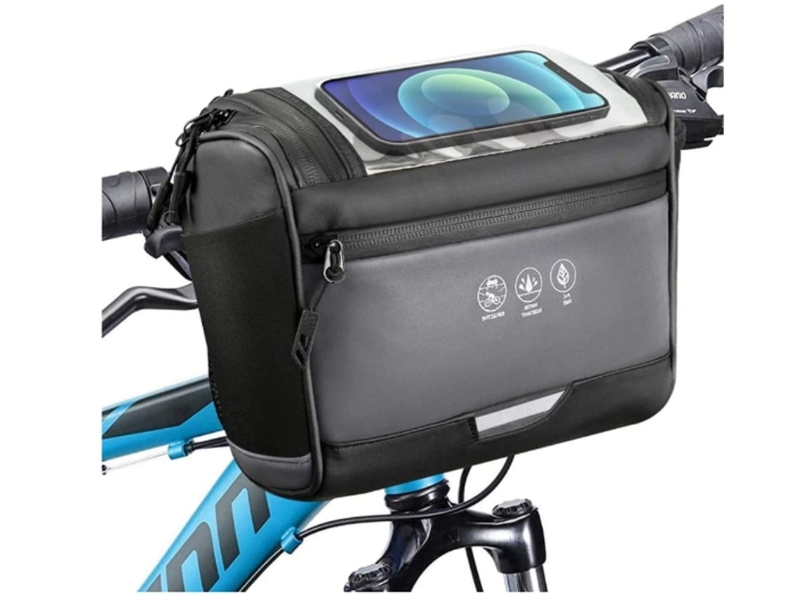 Bolsa para bicicleta Accesorios para bicicleta USHION Regalos de ciclismo para hombres Negro USHION