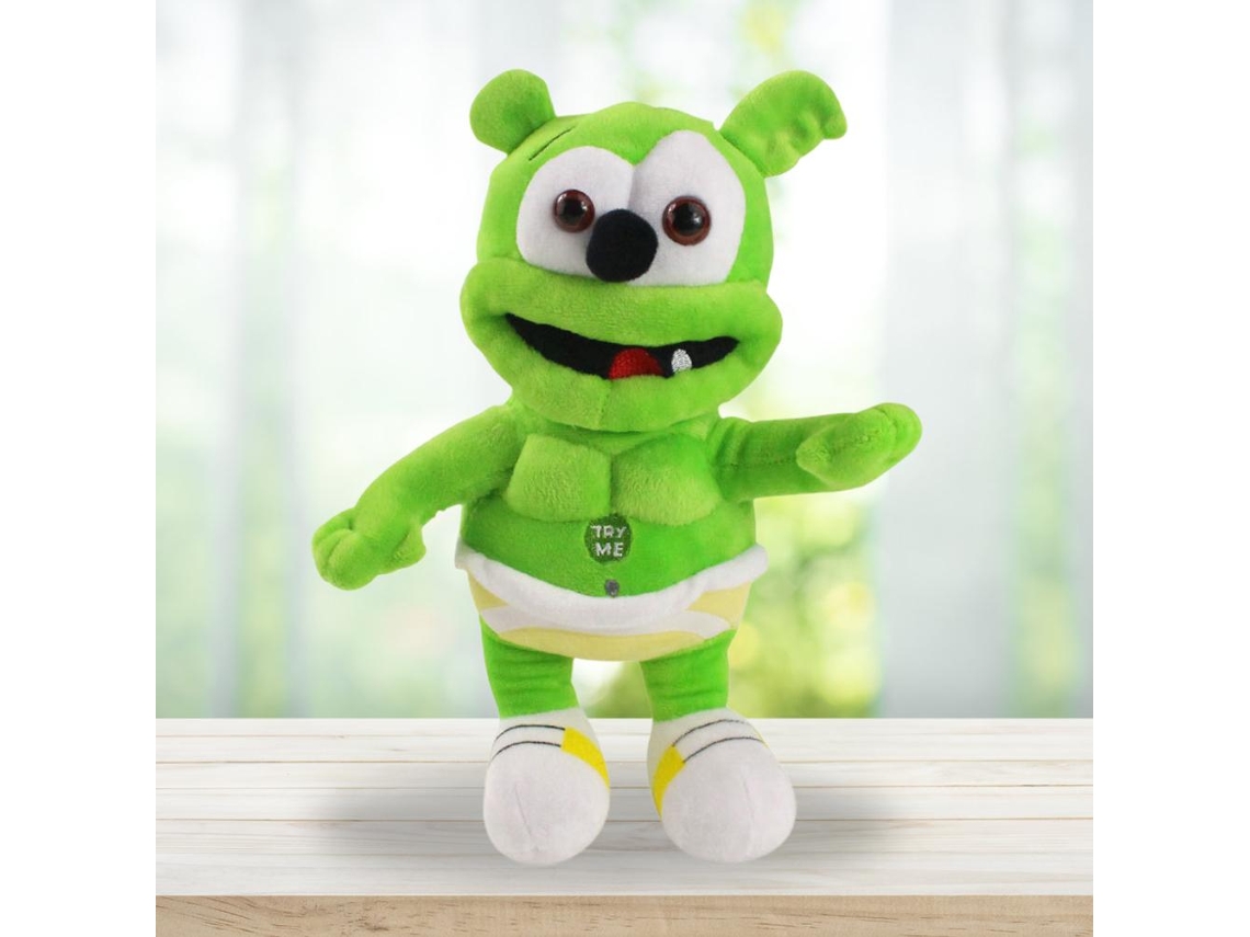 Oso De Peluche De 29 Cm Con Ojos Azules, Reproduce Música, Emite Sonidos, Juguete Para Niños Y Amigos.