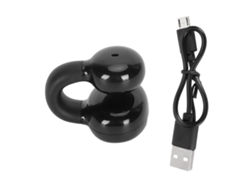 Omni-2026 Auriculares Bluetooth Clip On Open Ear Preto