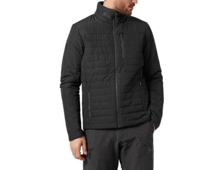 Chaqueta HELLY HANSEN Crew Insulator Poliester Hombre (S - Negro)