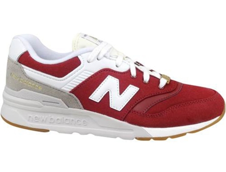 Zapatillas Deportivas NEW BALANCE 997 Para Niños (Rojo, Blanco - Tejido, Material Sintético -38)