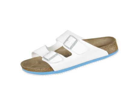 Sandalias BIRKENSTOCK Arizona Hombre (45,0 eu - Blanco)