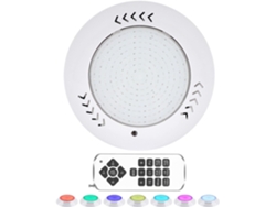 Reflector LED multicolor RGB para piscinas, 18 W, resistente al agua IP68 con control remoto de 12 V CA/CC, A+++ PRIME KANG