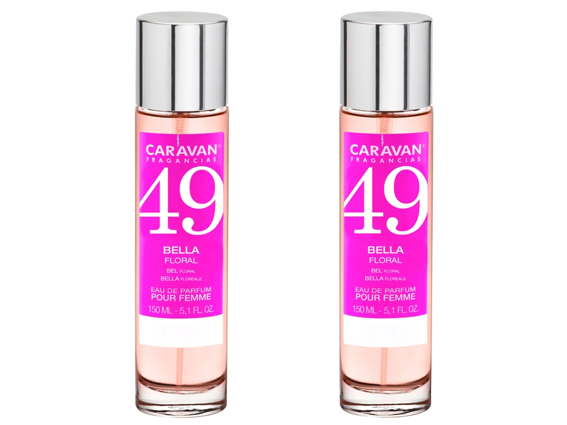 Set de 2 perfume de mujer nº49 150ml CARAVAN