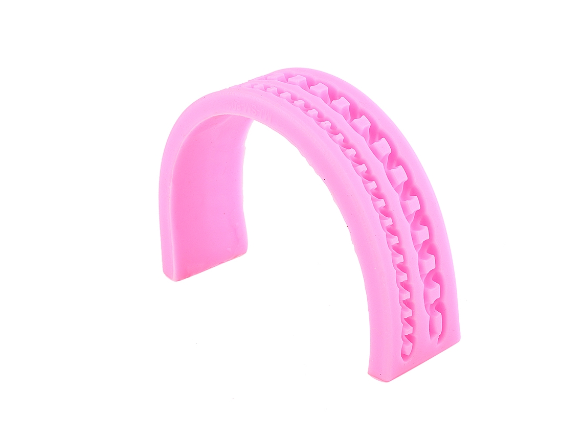 VYLARA Forma de bolo de silicone 3D, segura para alimentos, design moderno para festas.