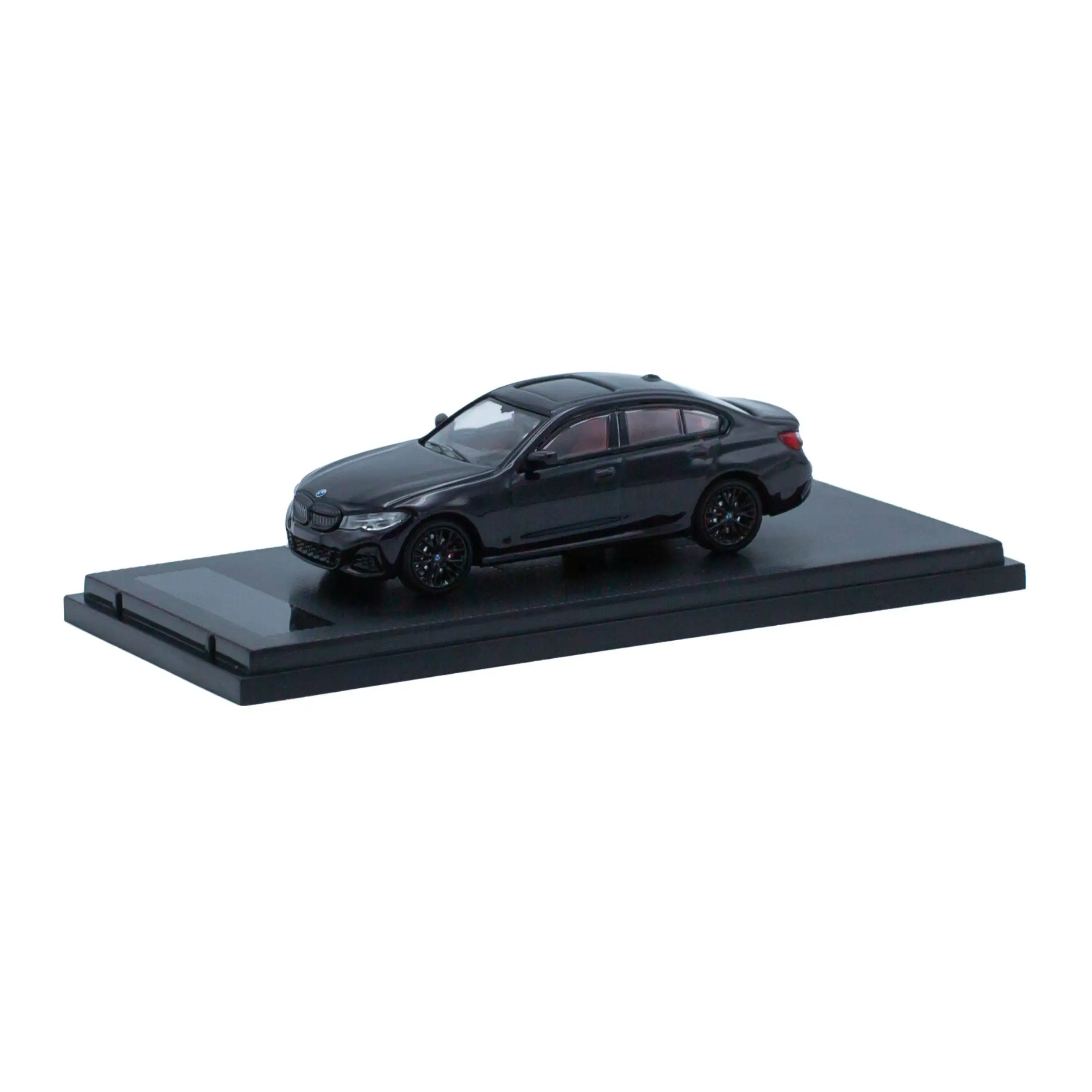 (negro) Modelo De Coche De Aleación Bmw Serie 3 G20 A Escala 1:64 Y Coche De Juguete